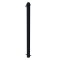 Dekorativ puller | Serie 477B | � 76 mm | fastmonteret, til indst�bning i beton med jordanker, total l�ngde ca. 1300 mm | uden l�s | med 1 �je